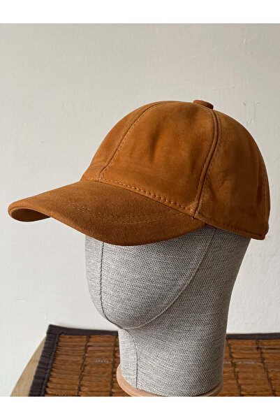 Rupen Kraft 100% Genuine Suede Leather Hat Sports Hat Cap Suede Hat Leather Hat Chamois Adjustable Size