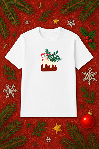 SVART WEAR Tricou tematic de Anul Nou supradimensionat tricou Crăciun Crăciun