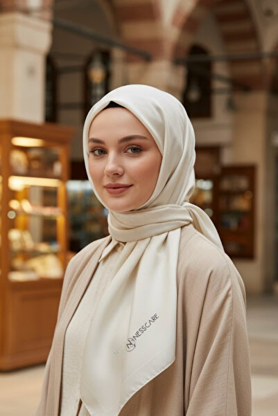 NESSCARF Women's Scarf Square 95X95 Stylish and Suitable for Daily Use