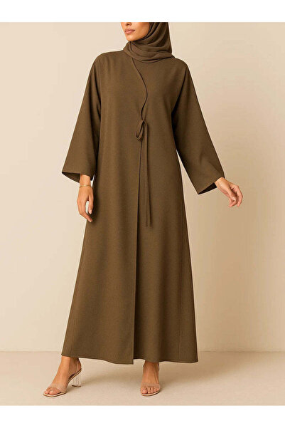 MayaCloset Front Open piping details Abaya & Kimono & Ferace
