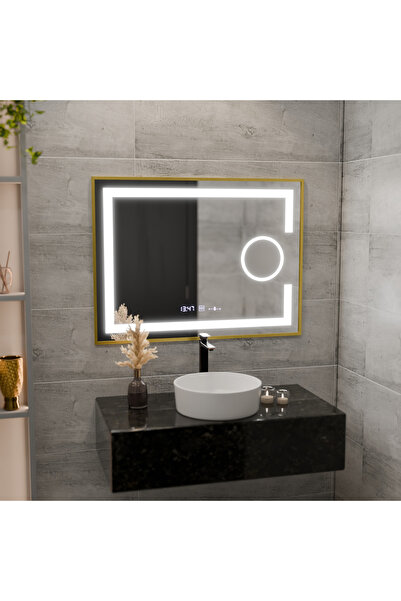 Alista Home Oglindă LED dreptunghiulară 80x60 cm, Eclat MotionGlow Marcello, ...