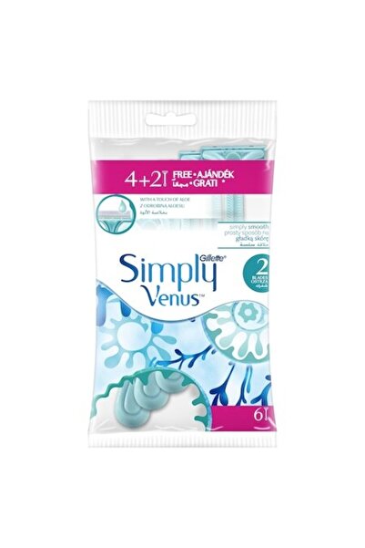 Gillette Venus 2 aparate de ras de unică folosință, 4+2 buc.