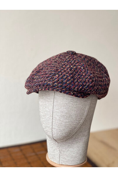 Rupen Kraft Winter special fabric woolen peaky blinders model draped unisex woolen cap hat