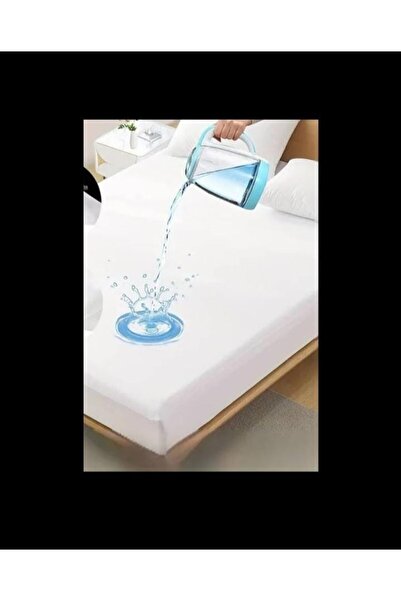 alzawia A two-in-one mattress protector and leak-proof seal that prevents leaks and is comfortable because it contains two elastic layers. Size: 160 x 200 cm