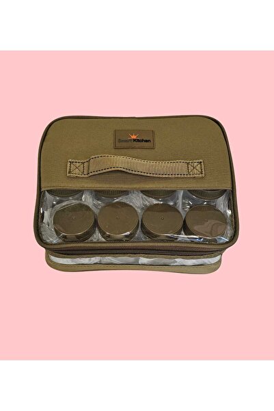 Sn شنطة علب بهارات مع العلب 11حبات