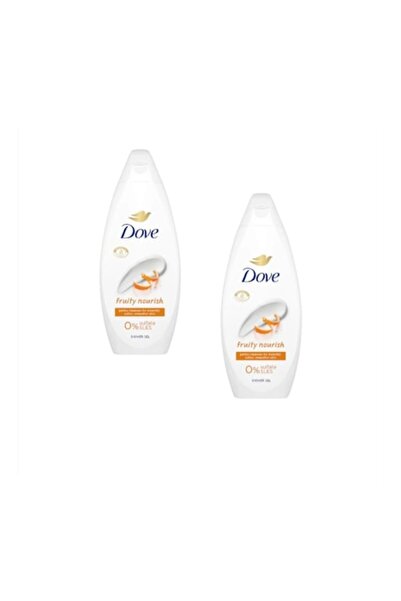 Dove Pachet de 2 geluri de duș nutritive cu fructe Essential Care 720 ml