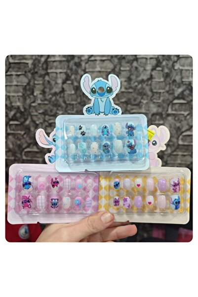 senacacollection Stitch Model Takma Tırnak 1 PAKET