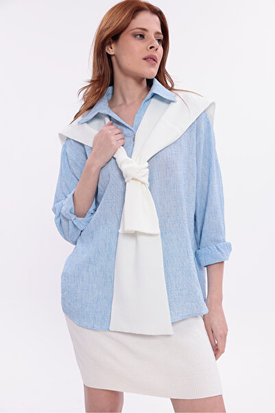 saint majesta 100% acrilic tricotaj șal de umăr pentru femei, la birou, la modă zilnică, eșarfă- SM2026