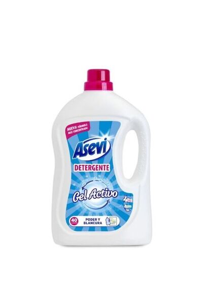 ASEVI Detergent lichid Gel Activ 2,3 L - 40 spălări universal
