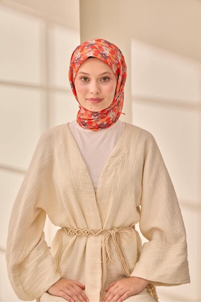 Silk Home 06 Wild Flowers Pattern Soft Scarf