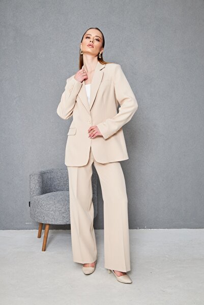 LOVELF Tek Düğmeli Kadın Takım Elbise