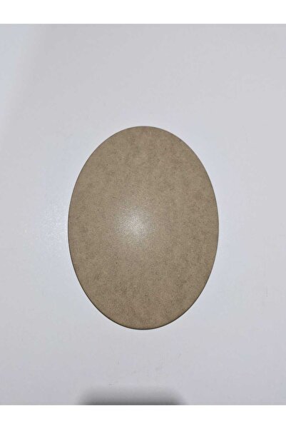 Sözen Home Design ELİPS OVAL 3 ADET SUPLA 20 X 13 duvar obje 3mm mdf 20 X 13
