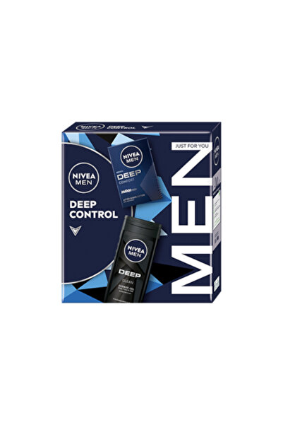 NIVEA Set cadou Men Deep: Loțiune după ras 100 ml + Gel de duș 250 ml