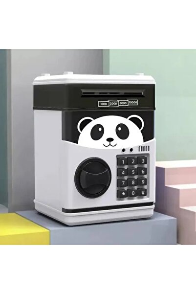 Teknova Pusculita electronica pentru copii Panda, Interactiva, Intrare pentru...