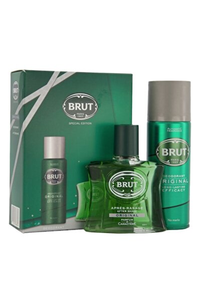 Brut Original Set: Original Aftershave Lotion 100ml + Original Spray 200ml