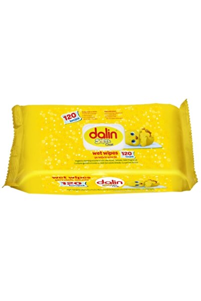 Dalin Υγρά μαντηλάκια, Απαλά & Καθαρά, 120 τεμάχια