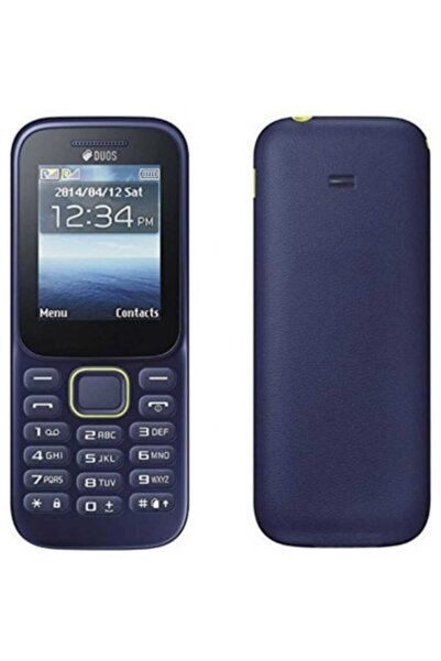 NOOCHE Samsung B310e (Çift SIM) Mavi Tuşlu Cep Telefonu B310E