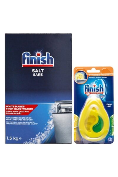 Finish Sare pentru mașina de spălat vase 1.5 kg și Odorizant pentru mașina de...
