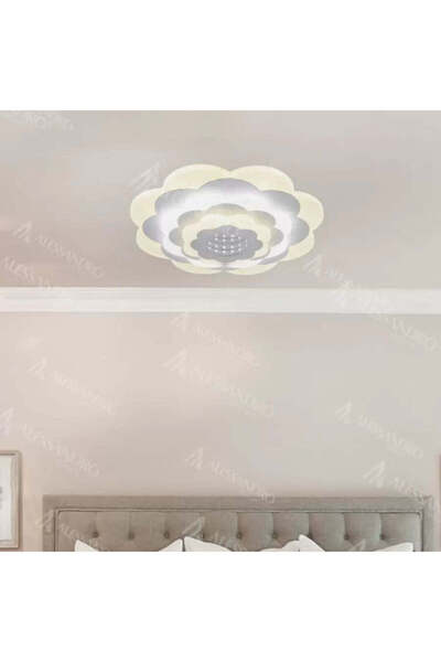 Alista Home LED Chandelier NEXA 3D, 20 W, 24 cm Diameter, Cold/Warm/Neutral Light, White