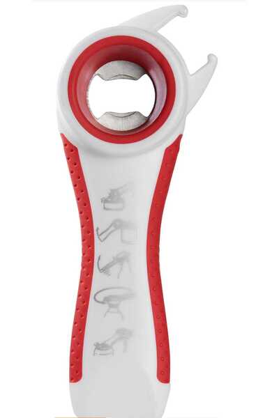 CEPHOME Ανοιχτήρι για κονσέρβες και βάζα 5 σε 1 πολλαπλών χρήσεων - Εργονομικ...