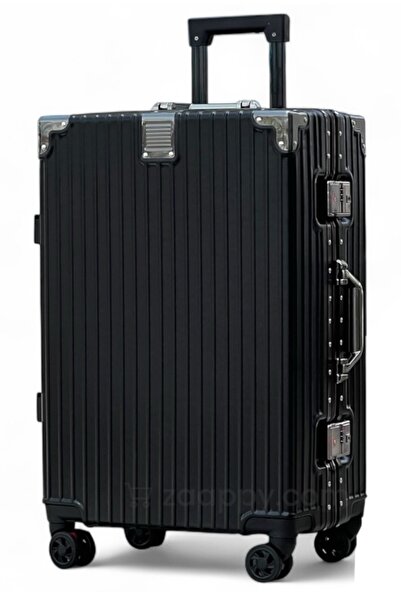 ZAAPPY Aluminum Frame Luggage, Silent Spinner Wheels, Zipperless Hard Shell, ...