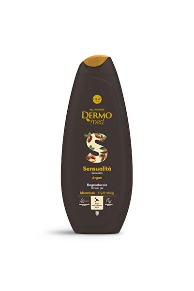 Dermomed Gel de duș hidratant cu argan, 450 ml