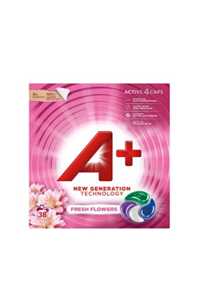 Ariel Capsule detergent de rufe A+ Fresh Flowers, 38 de capsule