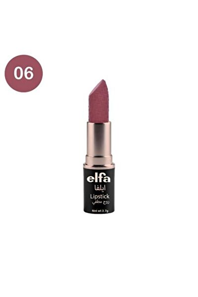 ELFA Matte Lipstick - Non-Glossy Long-Lasting Velvet Finish NO.06