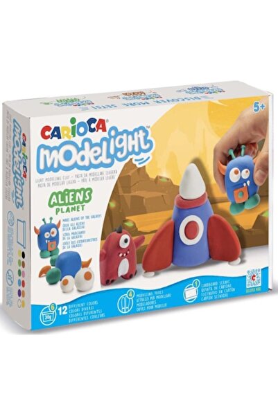 carioca Πλαστιλίνα ModeLight Maxi PlayBox, Πλανήτης των Εξωγήινων