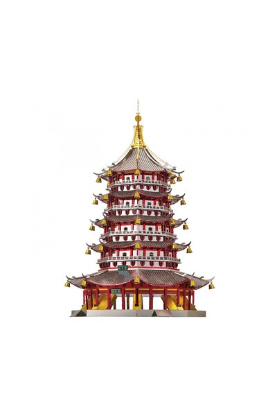 piececool Puzzle 3D Piececool, Leifeng Pagoda, Metal, 796 piese