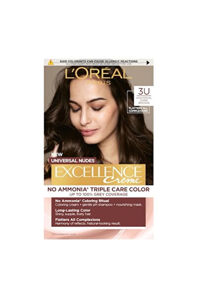 L'Oreal Paris Vopsea de păr permanentă Excellence Universal Nudes fără amonia...