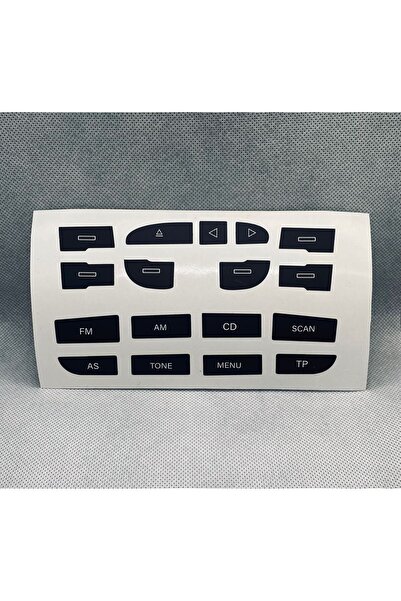 Audi A3 S3 8P Compatible Radio Tape Recorder Sticker Repair Kit