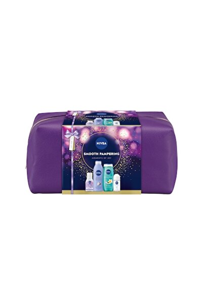 NIVEA Set Smooth: Loțiune de corp 250ml + Gel de duș 250ml + Apă micelară 100...