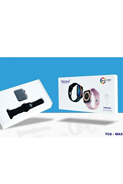 TELZEAL TC8 Max Smartwatch - 2.0" Super AMOLED Full Touch (Unisex)