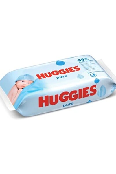 Huggies Șervețele umede Pure, pachet de 3 x 56, 168 buc.