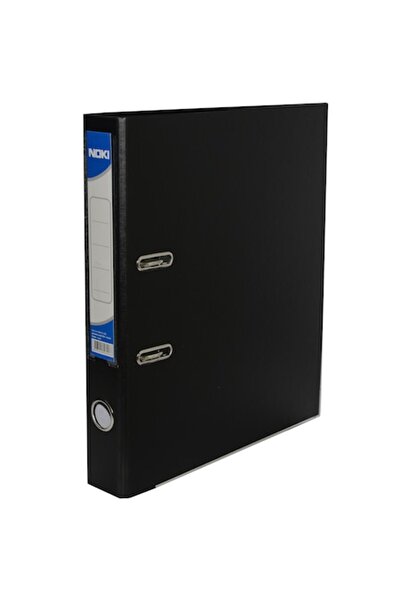 Noki Dosar cu mecanism laminat, cu creastă de 7,5 cm, negru, A4