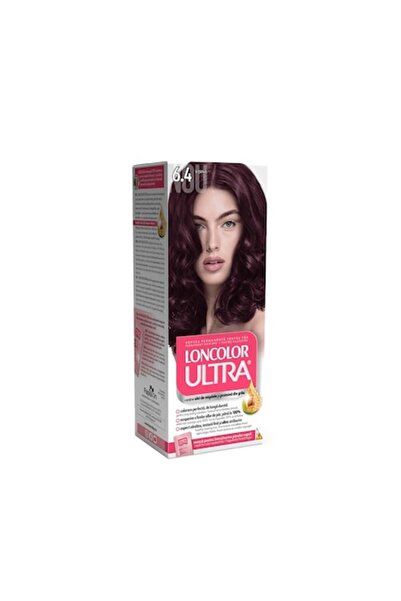 Loncolor Set Vopsea de Păr Ultra Permanentă cu Amoniac 6.4 Maro, 3 Cutii x 10...