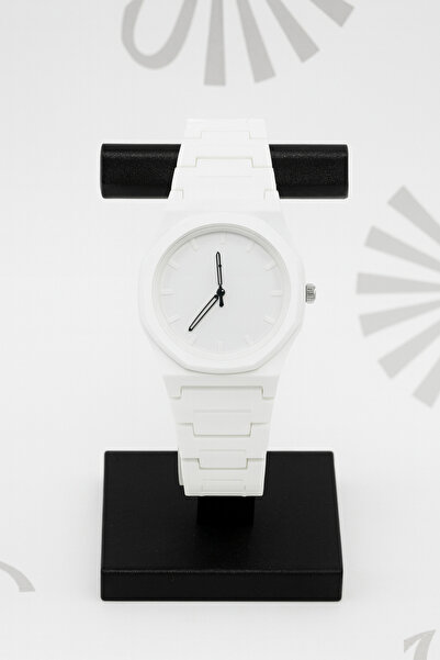 İ&A HOME Modern Design Silicone Cord Unisex Quartz Watch