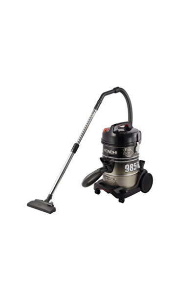 Hitachi مكنسة كهربائية أسطوانية سعة 23 لترًا بقوة 2300 واط - ذهبي/أسود (CV-98...