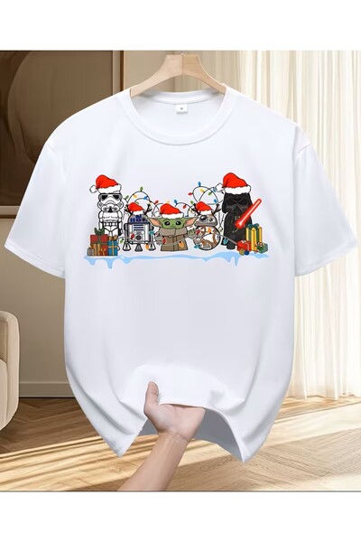 LELVANİ تي شيرت نويل كاراكتر جروب للجنسين