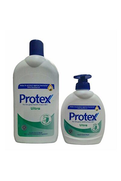 Protex Pachet săpun lichid ultra, 300 ml + rezervă săpun lichid ultra, 700 ml