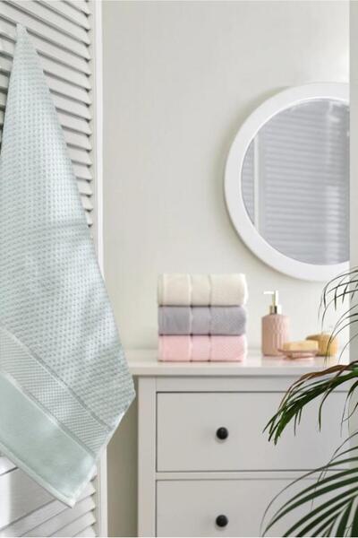 Özdilek Bright 50X90 Set of 6 Towels Blue