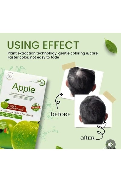 App APPLE HAIR COLOR BEAUTIFUL COLOR
