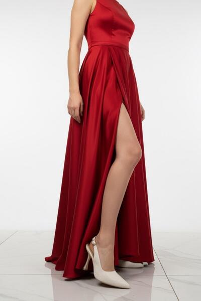 Papuçsepeti Shoe Basket 5031 Women's 9 cm Heeled Open Back Stiletto Shoes