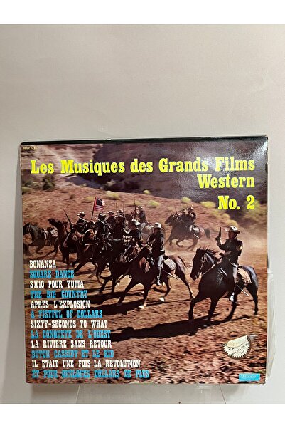 Plak LES MUSİQUES DES GRANDS FİLM WESTERN NO.2