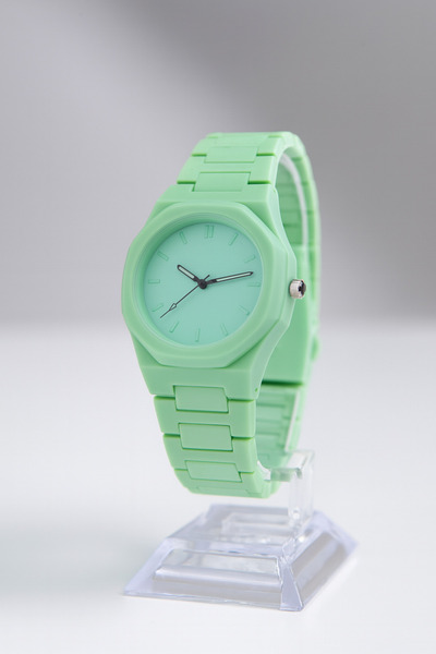 İ&A HOME Modern Design Silicone Cord Unisex Quartz Watch