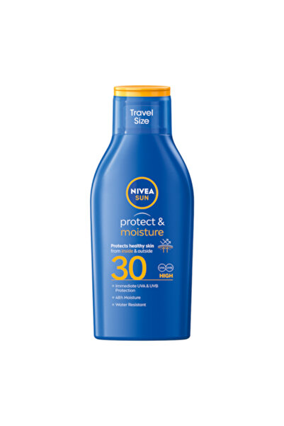 NIVEA Cremă de protecție solară și hidratare, format de călătorie, SPF30, 100 ml