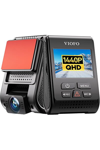 Viofo كاميرا A119 V3 للسيارة بدقة 2K بمعدل 60 إطارًا في الثانية، وكاميرا 5 مي...