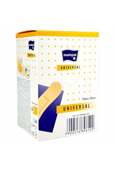 Matopat Plasturi universali Qwik Strip, 100 buc.