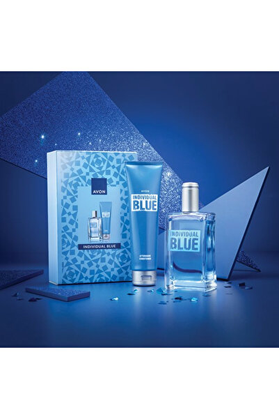 AVON Erkek Indıvıdual Blue Parfüm ve Traş Sonrası Krem Hediye Seti